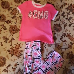 Girl's #OMG pajama set